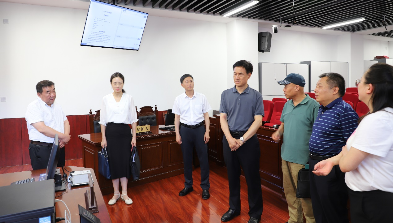 推进现代公共法律服务体系建设座谈会暨全国法律援助工作先进集体授牌仪式在我院举行